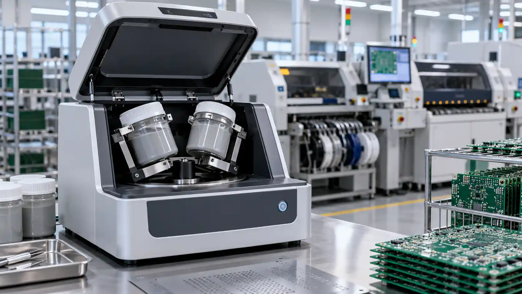 Importance of Solder Paste Mixer in Electronics Manufacturing – IMTronics Technology blog