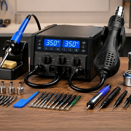 Top-Rated Soldering Stations in 2026: Features, Temperature Control & Buying Guide  – electronics manufacturing insight