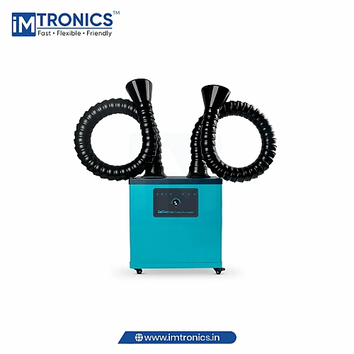 Industrial SMT Assembly Machinery Dual arm Fume Extractor Bk-262 Distributor