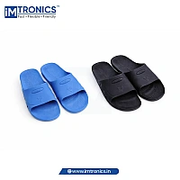 Industrial Electronics Procurement Model ESD Slippers (Blue & Black)