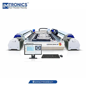 SMT Desktop 2 Nozzle Pick and Place Machine (54 feeders with Vision)